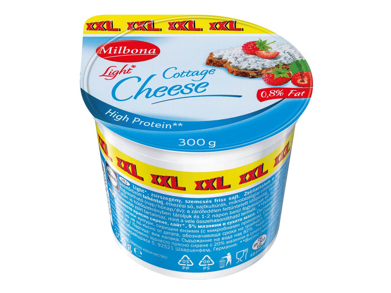 Зърнесто прясно сирене XXL | Лидл | Oferta.bg