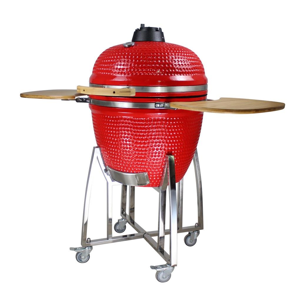 Керамичен Грил Kamado 23 1/2''(60см), червен | HomeMax | Oferta.bg