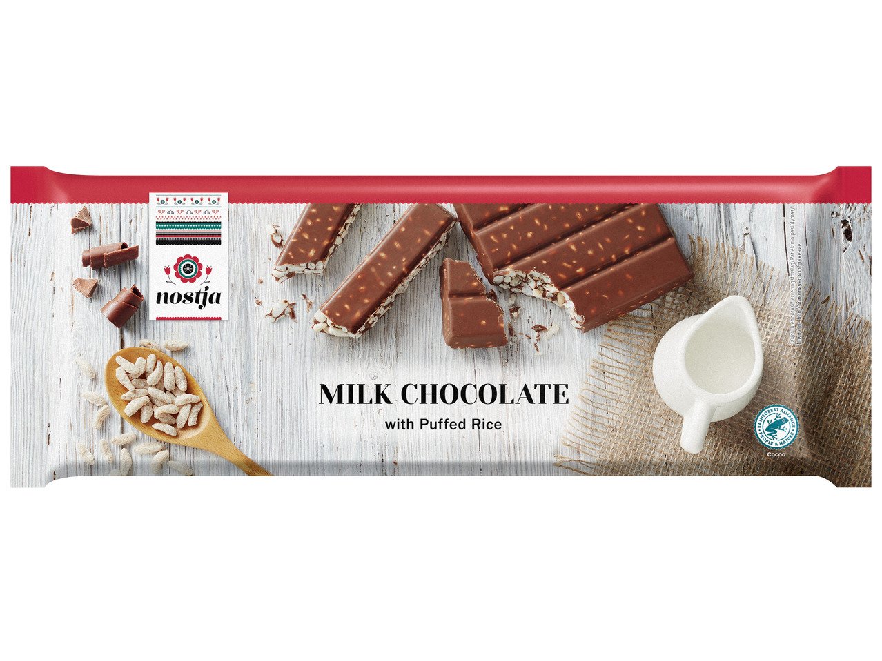 Млечен шоколад с оризов крисп | Лидл | Oferta.bg