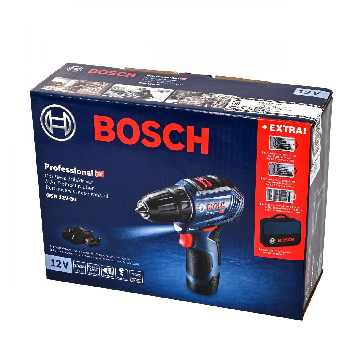 Акумулаторен винтоверт BOSCH GSR 12V-30 | HomeMax | Oferta.bg