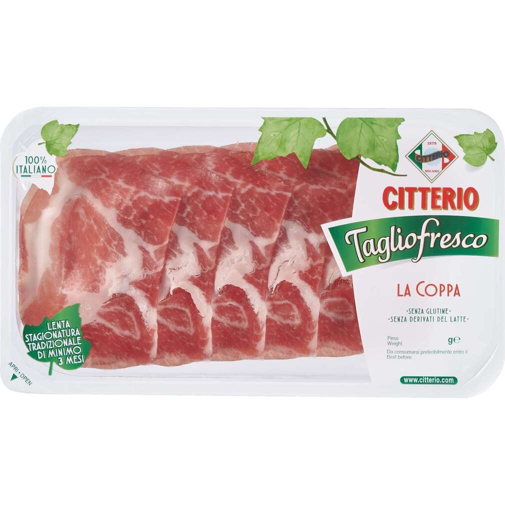 Свински врат Coppa или Пушен бекон Pancetta Citterio Kaufland Oferta.bg