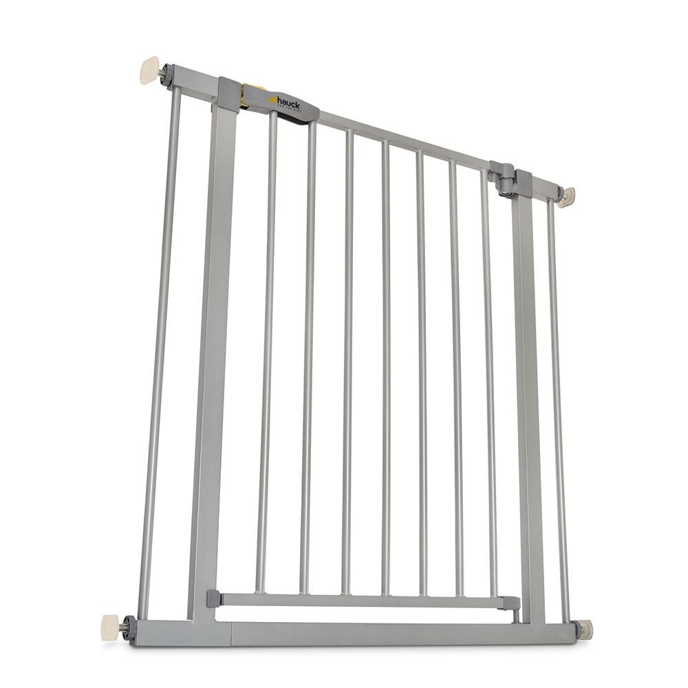 Защитна преграда Hauck Stop N Safe 2 Silver предпазна преграда 75-80 см врата стълби разширяема ограда за деца