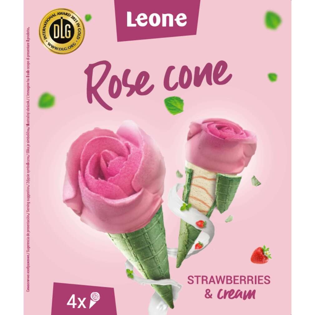 Сладолед Роза Leone
