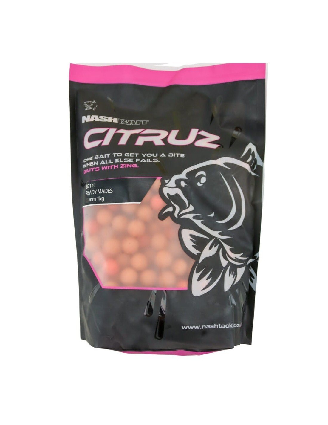 Nash Bait Citruz Pink Boilies 15mm 1kg протеинови топчета