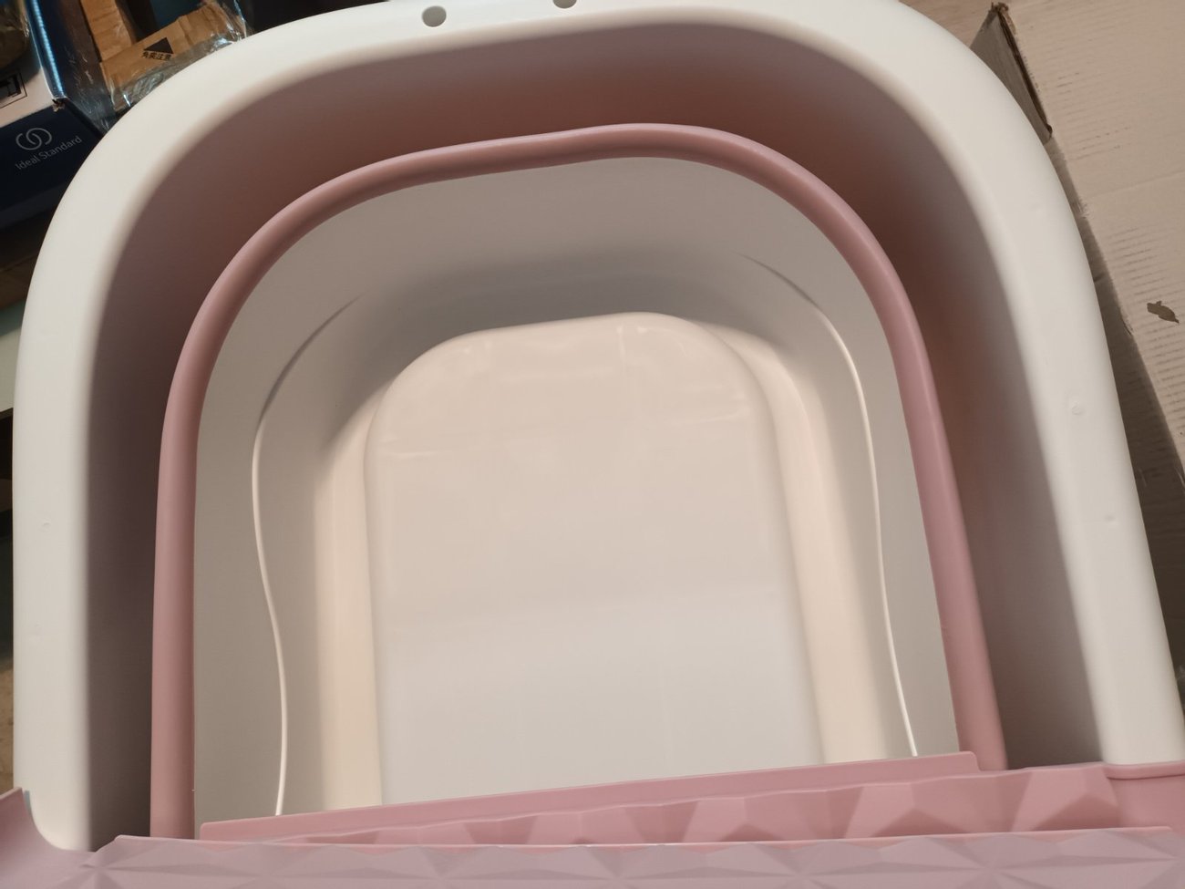 Сгъваема вана DriSubt Foldable Adult Bathtub 140х55х62см преносима портативна вана 