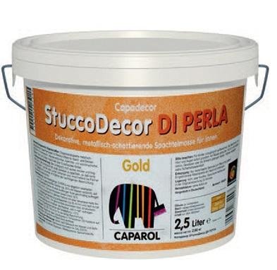 Декоративна шпакловка Stucco DI PERLA 2.5л, злато