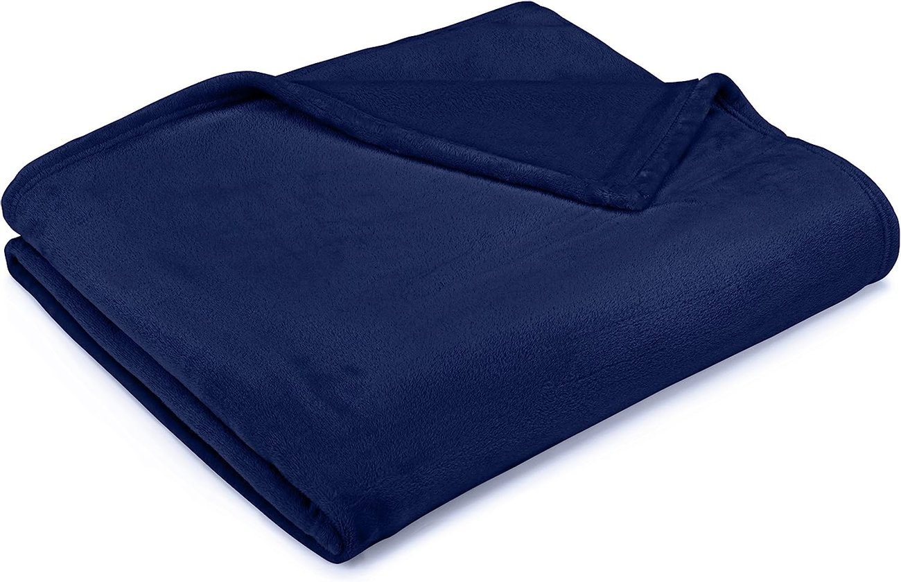 Одеяло Amazon Basics ‎TEX-FQ-NY 229x229 см Плюшено шалте кувертюра за спалня