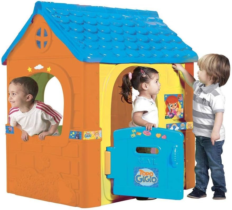 Детска градинска къща за игра Grandi Giochi FEB13250 градинска къща Детска къщичка за игра детски център