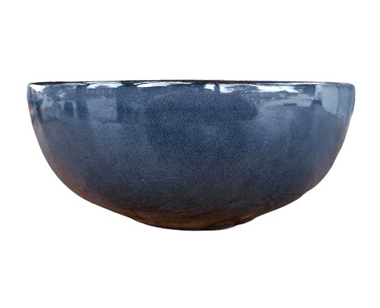 Порцеланова купа за салата, тъмно синя 22 см. 1 литър внос Португалия, преоценка 