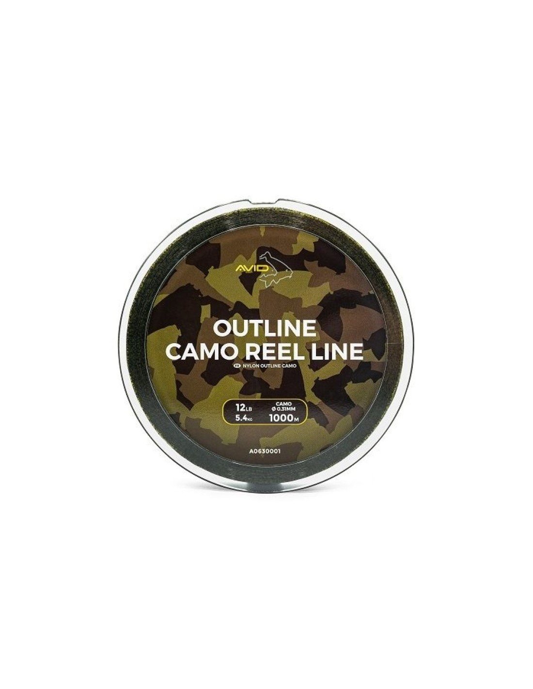 AVID CARP Outline Camo Reel Line 1000m 0.31mm 12lb монофилно влакно