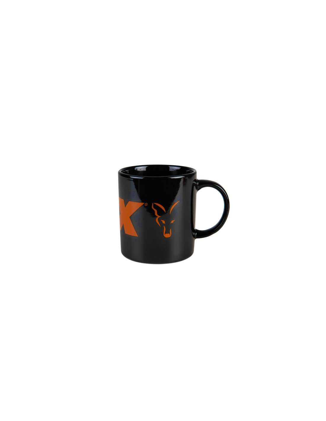 FOX Collection Mug BLACK/ORANGE керамична чаша