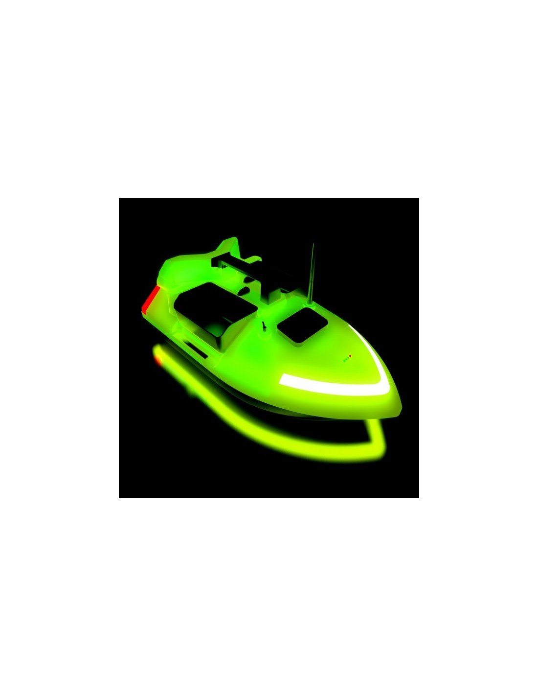 Лодка за захранка Flytec V020 FLUORO GPS - 40 точки 500м