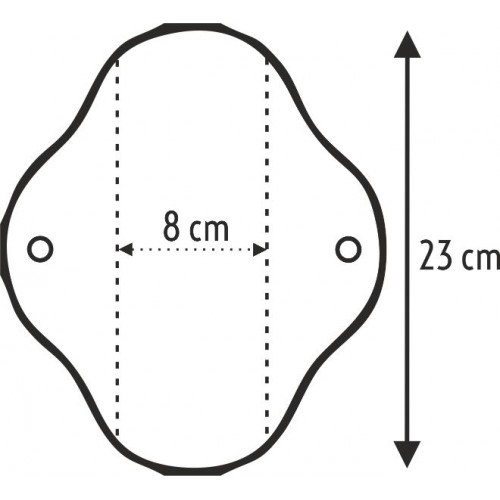 Дамски превръзки за многократна употреба Momiji, размер M 