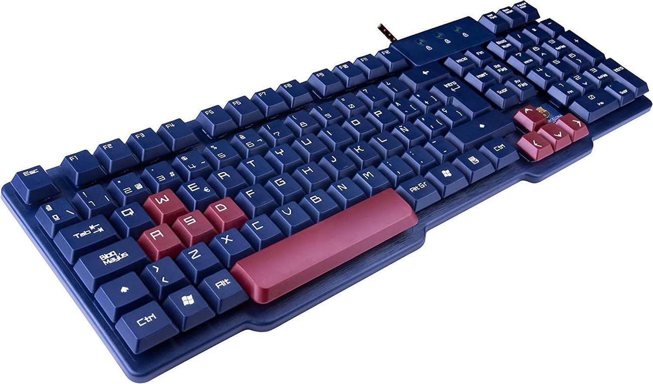 Геймърска клавиатура на FC Barcelona MARSGAMING Mars Gaming MKBC, USB ...