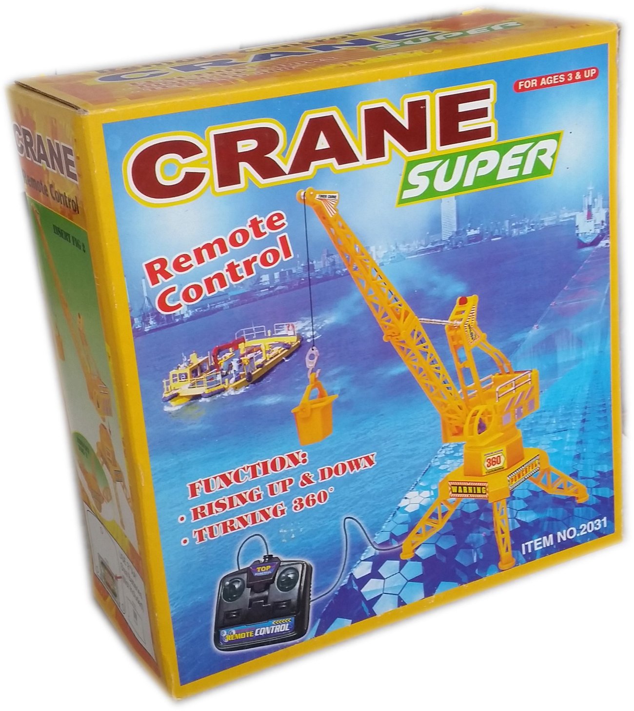 Кран с дистанционно управление, въртящ се 261399 | Kristaltoys | Oferta.bg