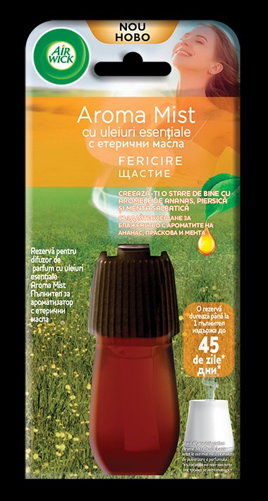 Пълнител за дифузер Aroma Mist Щастие 20 мл. | HomeMax | Oferta.bg