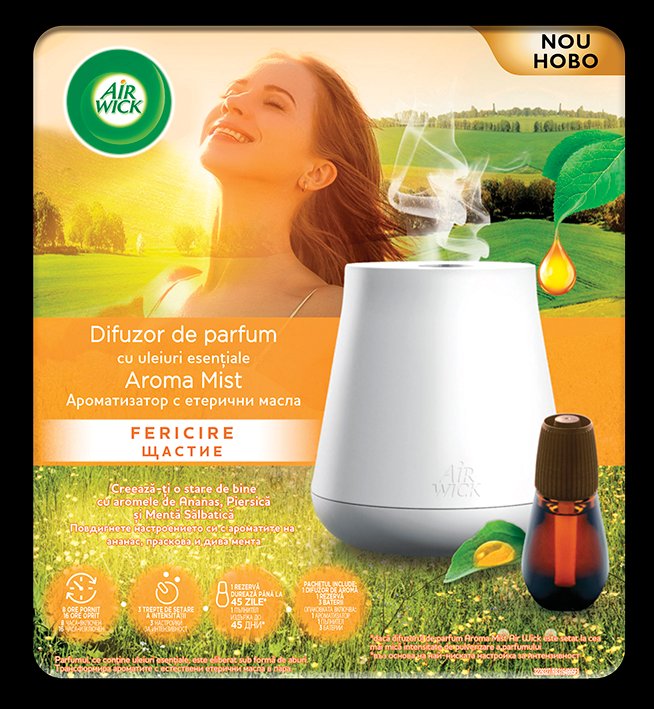 Дифузер Aroma Mist Щастие | HomeMax | Oferta.bg