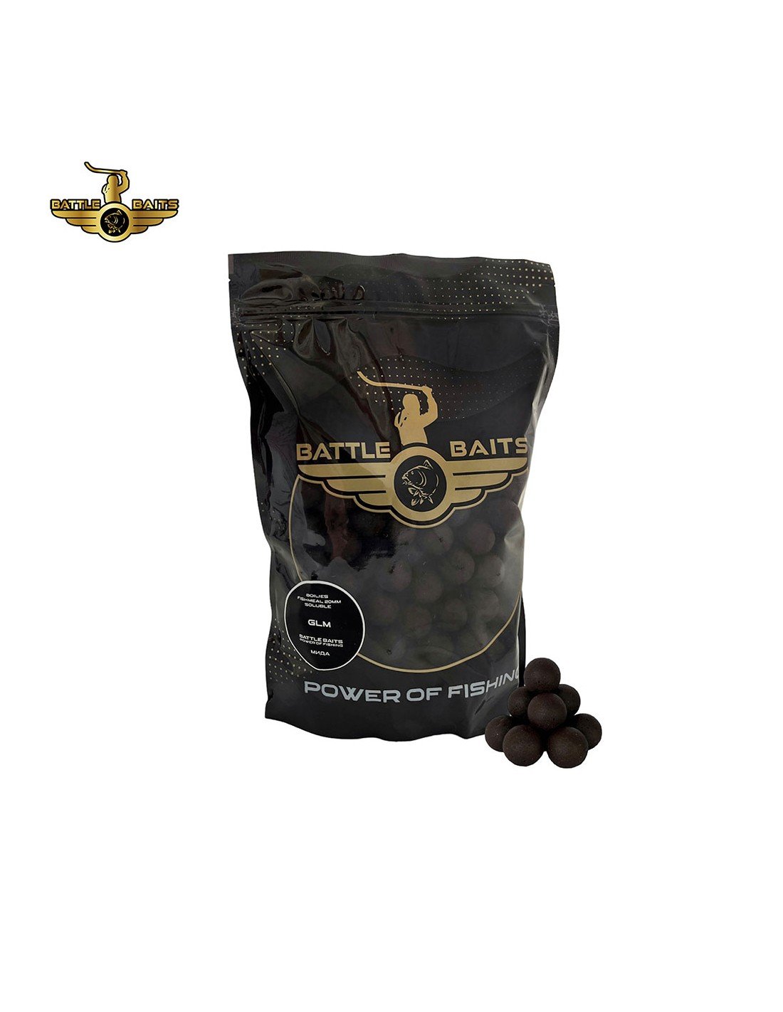 BATTLE BAITS GLM 20mm 1kg протеинови топчета мида CarpFishing mall