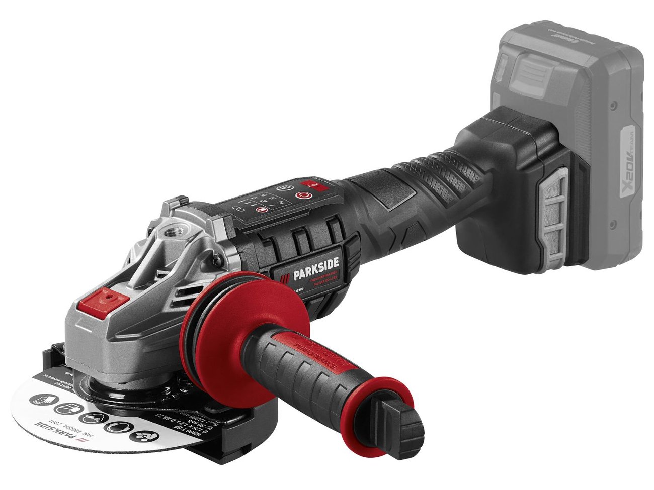 Parkside Performance® Акумулаторен ъглошлайф | Лидл | Oferta.bg