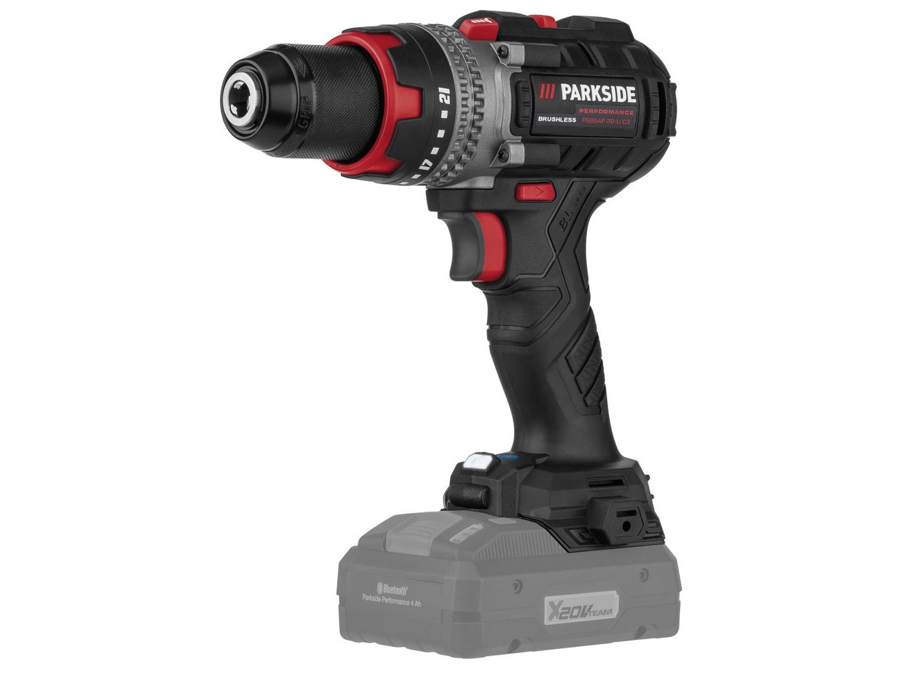 Parkside Performance® Акумулаторна ударна бормашина | Лидл | Oferta.bg