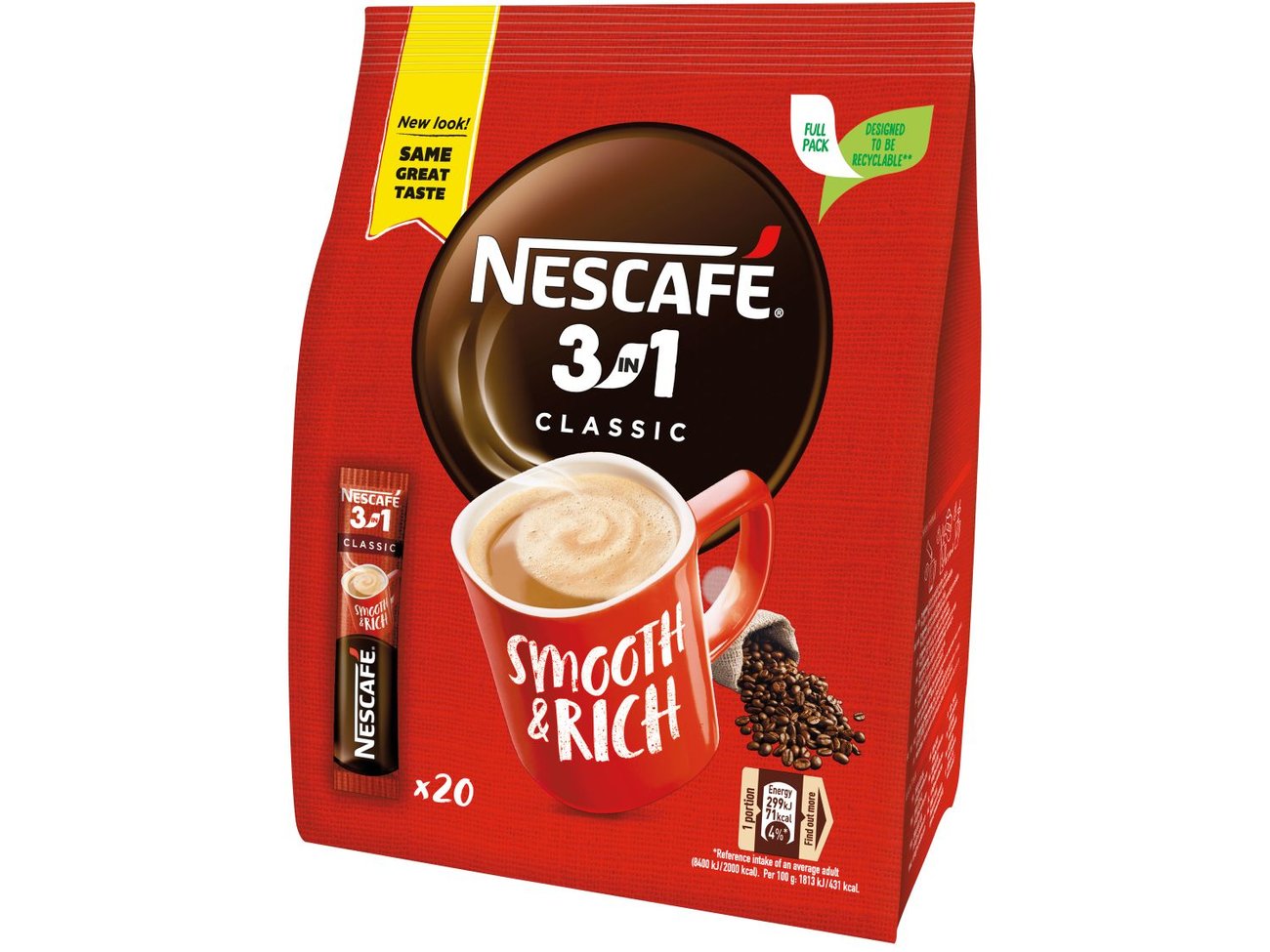 Nescafè 3 в 1 Разтворимо кафе | Лидл | Oferta.bg