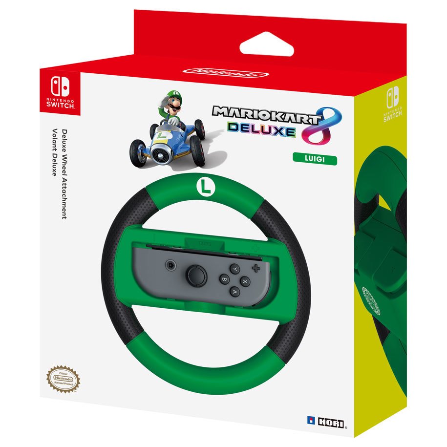 JOYCON WHEEL HORI MARIO KART LUIGIJOYCON WHEEL HORI MARIO KART LUIGI Технополис Oferta.bg