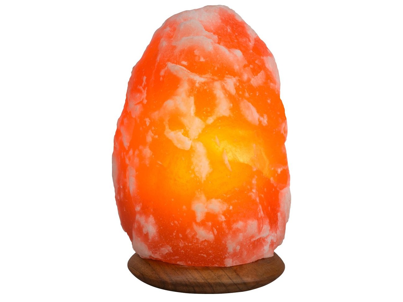 Лампа от солен кристал