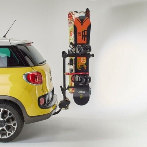 Стойка багажник за ски и сноуборд Мottez A022P Snowboard багажник за теглич за ски стойка за теглич 
