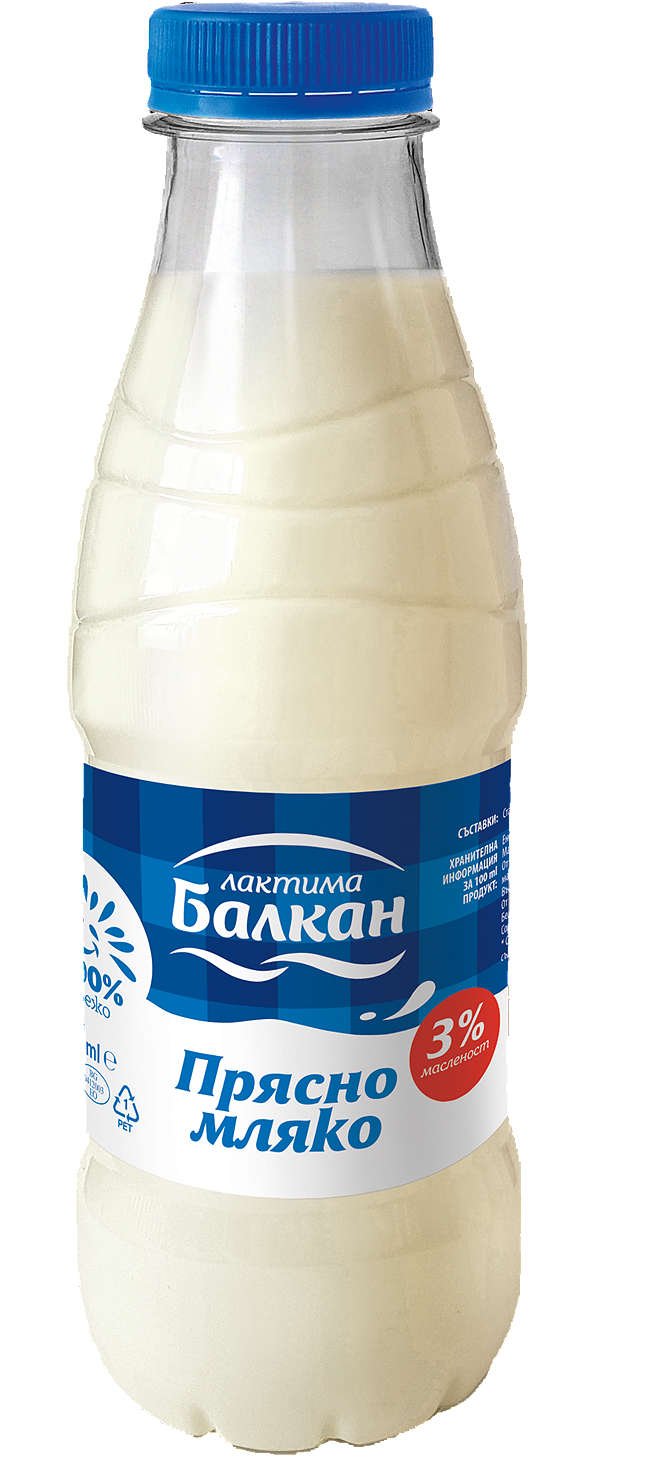 Прясно мляко БАЛКАН