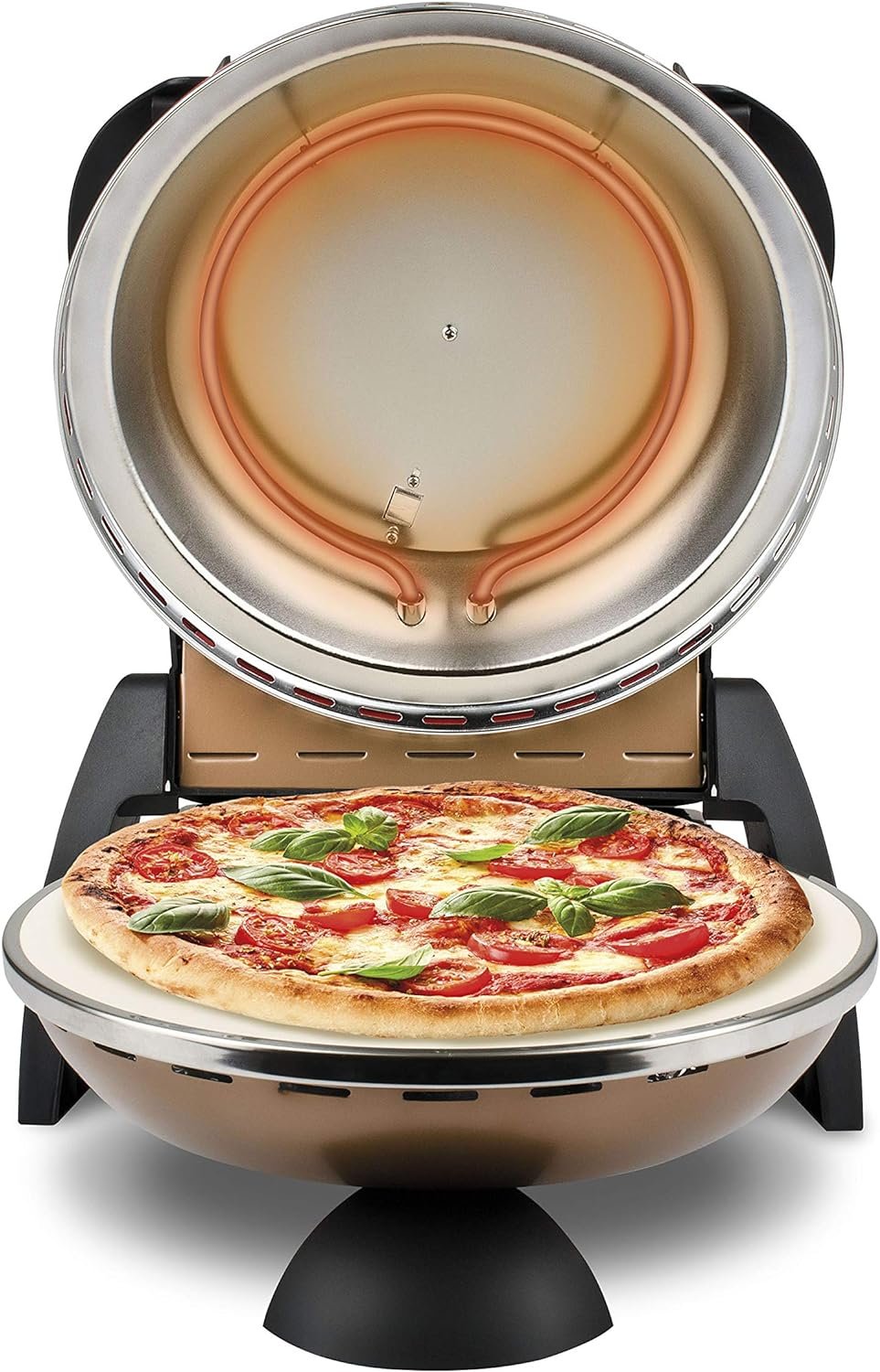 Уред за пица G3Ferrari G10006 1200W 400°C пещ за пица пицарка многофункционална фурна