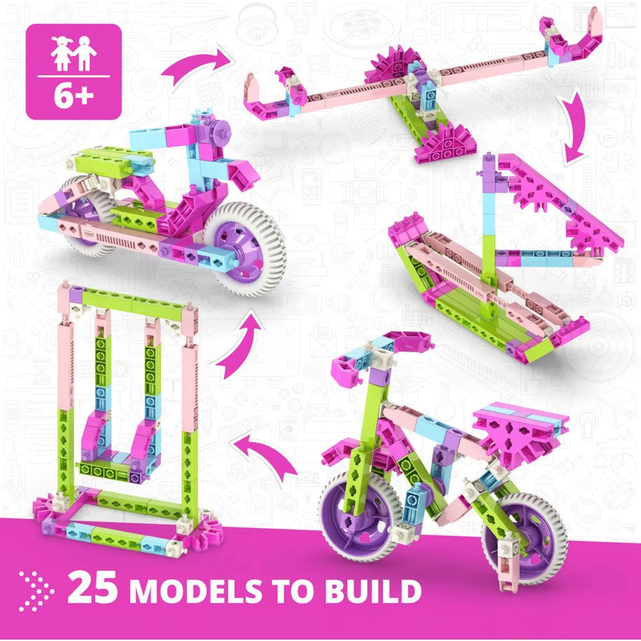 КОНСТРУКТОР ЗА МОМИЧЕТА ENGINO CREATIVE BUILDER 25КОНСТРУКТОР ЗА ...