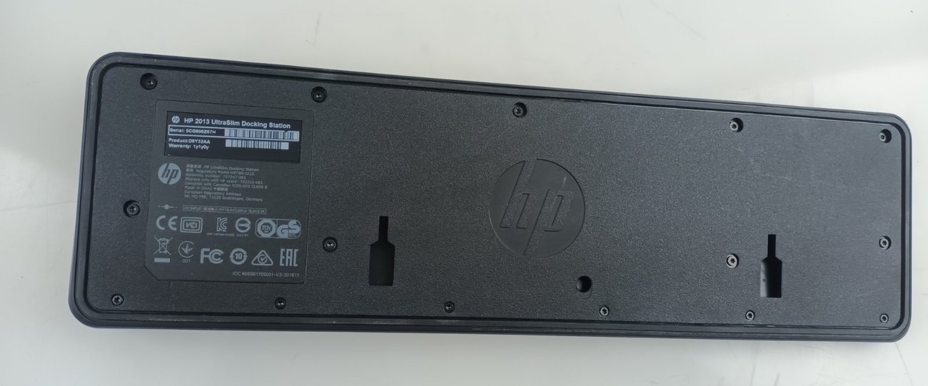 HP Ultraschmale Dockingstation D9Y32AA – Für HP EliteBook, Mit USB 3.0 & DisplayPort