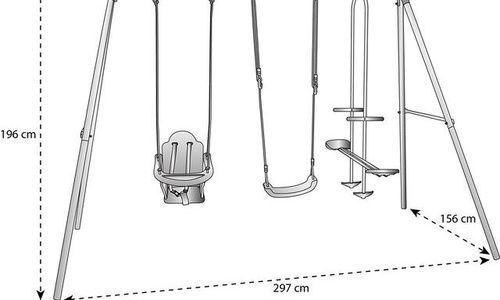 Люлка с гондола Gregster Swing 7331387403 бебешка