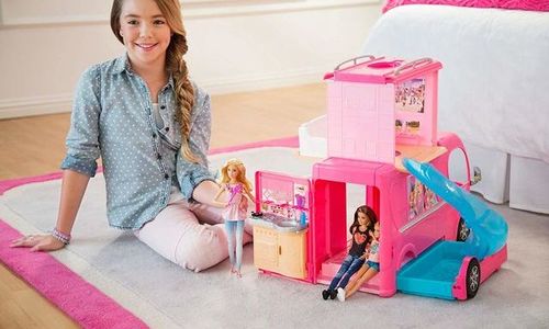 Кемпер Барби Barbie Pop-Up Camper CJT42 играчка за
