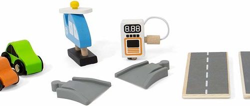 Дървена писта гараж Kledio KL-3612 3 нива етажа ga